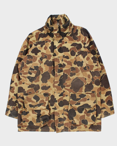 Vintage Y2K Columbia Camouflage Long Goretex Jacket - XL