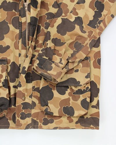 Vintage Y2K Columbia Camouflage Long Goretex Jacket - XL