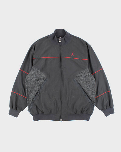 Vintage 2000's Jordan Lightweight Patterned Windbreaker Jacket - XXL