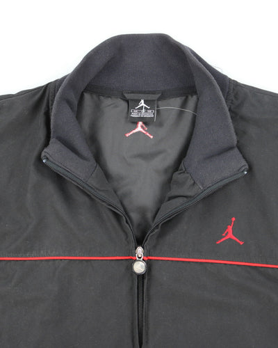 Vintage 2000's Jordan Lightweight Patterned Windbreaker Jacket - XXL