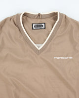 Vintage 90's Porsche Pullover Sleeveless Windbreaker - M