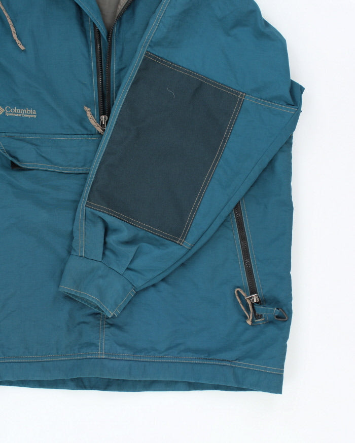 Vintage Columbia Pullover Hooded Windbreaker Jacket - S