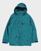 Vintage 90's Taiga Hooded Zip Up Rain Jacket - L