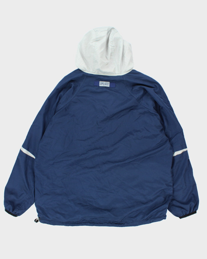 Vintage 90's Fox Motocross Racing Pullover Lined Hooded Jacket - L