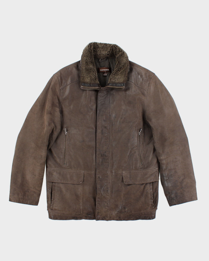 Vintage Danier Leather Coat - L