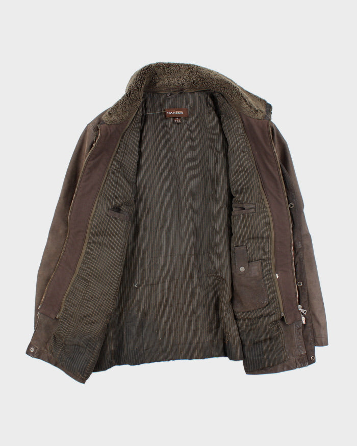 Vintage Danier Leather Coat - L