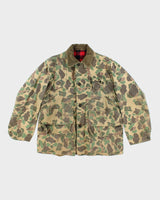 Vintage 90's Heavyweight Camouflage Button Up Jacket - L