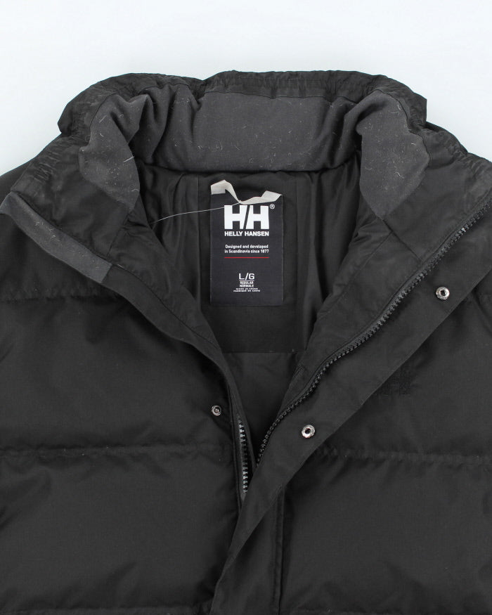 Helly Hansen Black Down Puffer Jacket - L