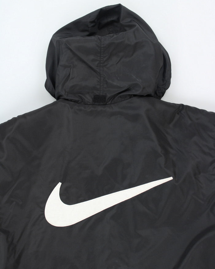Vintage 90's Nike Two Tone Hooded Raincoat - L