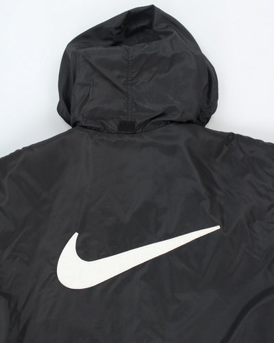 Vintage 90's Nike Two Tone Hooded Raincoat - L