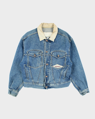 Vintage 2000's Diesel Light Wash Boxy Denim Jacket - L