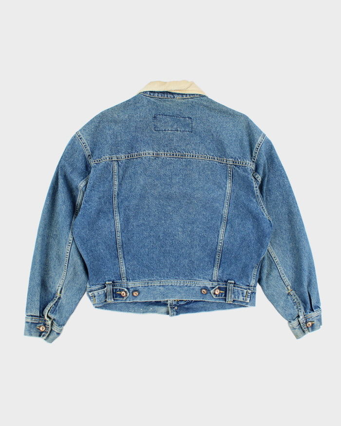 Vintage 2000's Diesel Light Wash Boxy Denim Jacket - L – Rokit