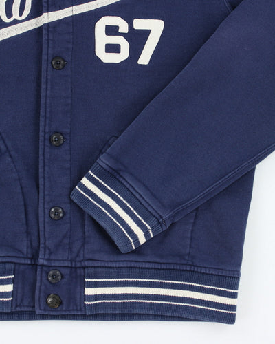 Vintage 90's Polo Ralph Lauren Embroidered Varsity Style Jacket - XL