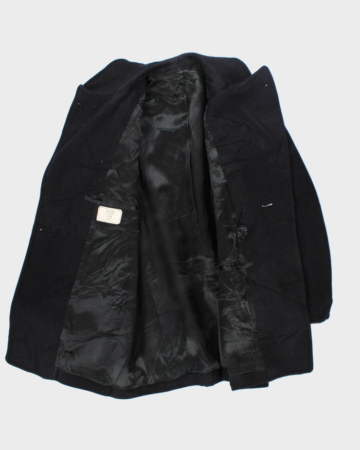 Vintage 90's Wool Double Breasted Sailor Style Jacket - L
