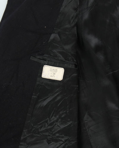 Vintage 90's Wool Double Breasted Sailor Style Jacket - L