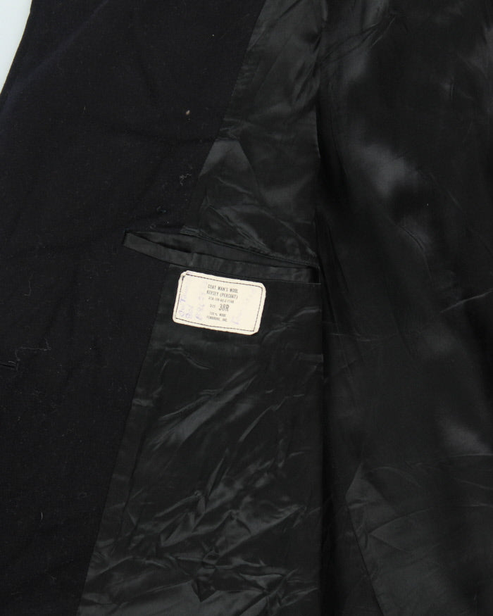 Vintage 90's Wool Double Breasted Sailor Style Jacket - L