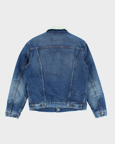 Vintage 2000's Levi's Fleece Lined Denim Jacket - L