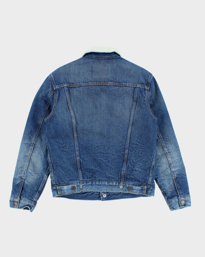 Vintage 2000's Levi's Fleece Lined Denim Jacket - L