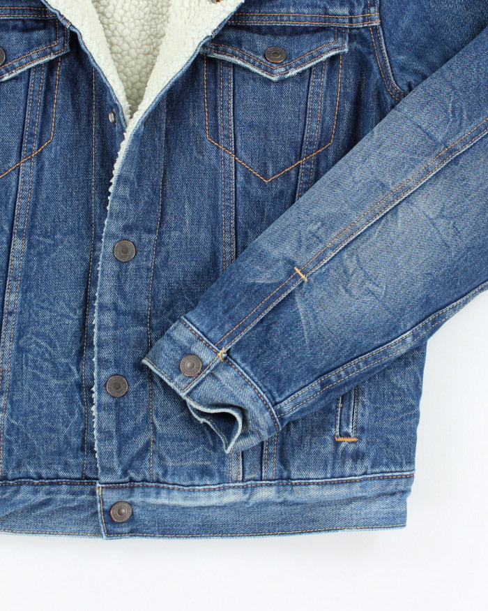 Vintage 2000's Levi's Fleece Lined Denim Jacket - L