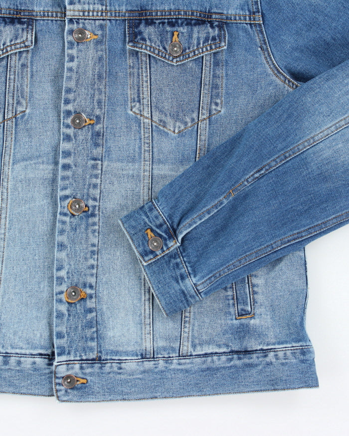 Vintage 2000's Nautica Lined Denim Jacket - L