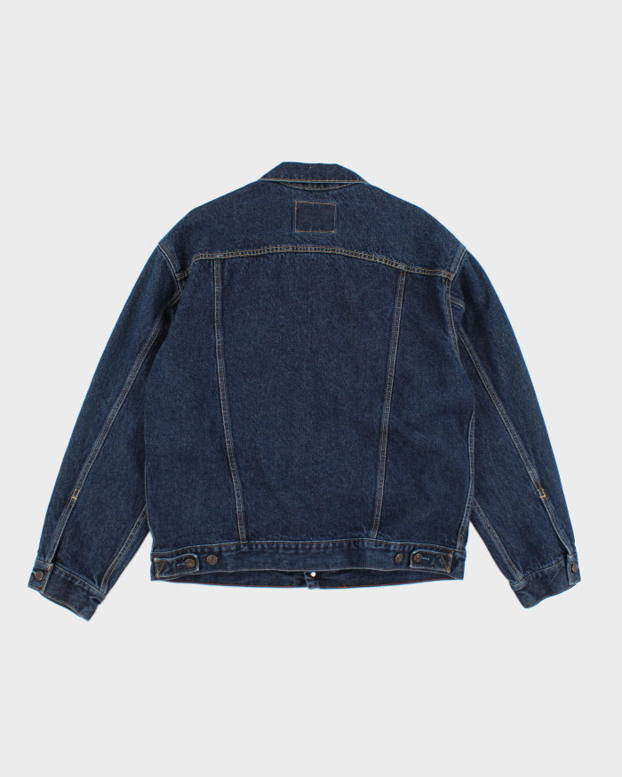 Vintage Levi Strauss Signature Dark Wash Denim Jacket - L