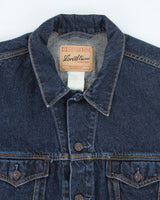 Vintage Levi Strauss Signature Dark Wash Denim Jacket - L
