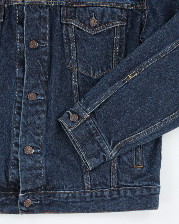 Vintage Levi Strauss Signature Dark Wash Denim Jacket - L
