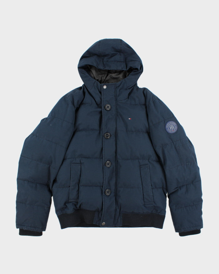 Vintage 2000's Tommy Hilfiger Heavyweight Hooded Puffer Jacket - L