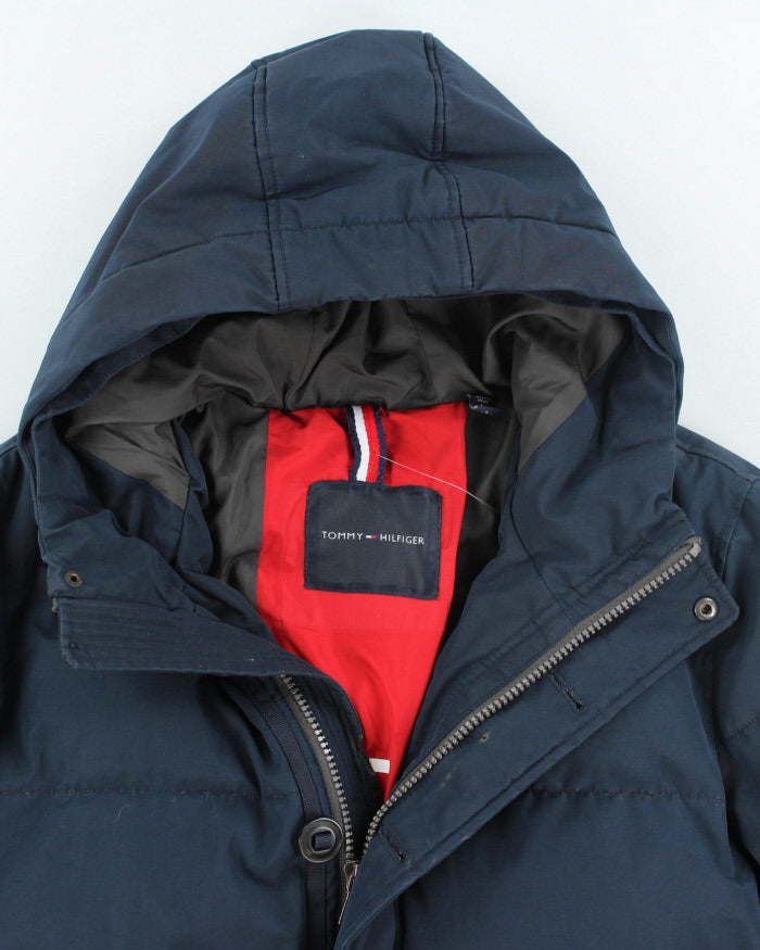 Vintage 2000's Tommy Hilfiger Heavyweight Hooded Puffer Jacket - L