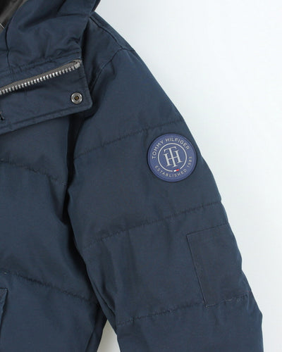 Vintage 2000's Tommy Hilfiger Heavyweight Hooded Puffer Jacket - L