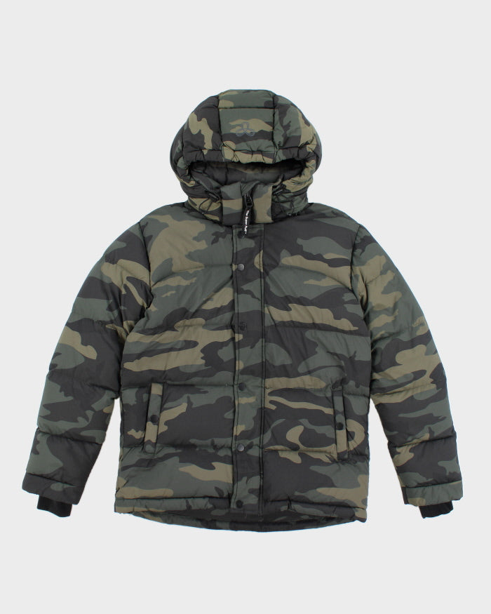 Vintage TNA Super Puff Lightweight Hooded Puffer Jacket - XS