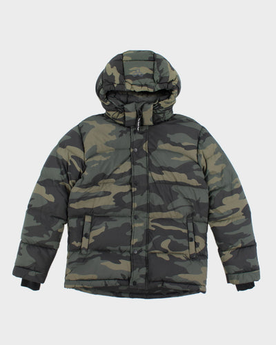 Vintage TNA Super Puff Lightweight Hooded Puffer Jacket - XS