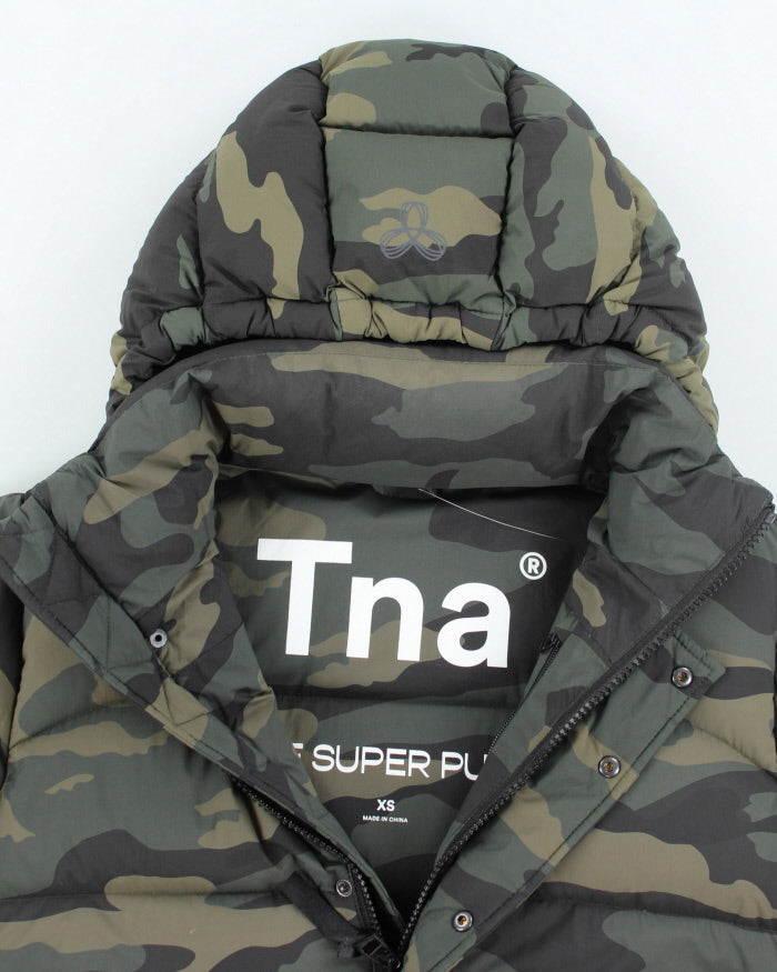 Vintage TNA Super Puff Lightweight Hooded Puffer Jacket - XS