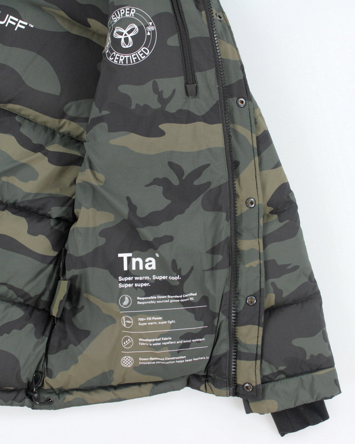 Vintage TNA Super Puff Lightweight Hooded Puffer Jacket - XS