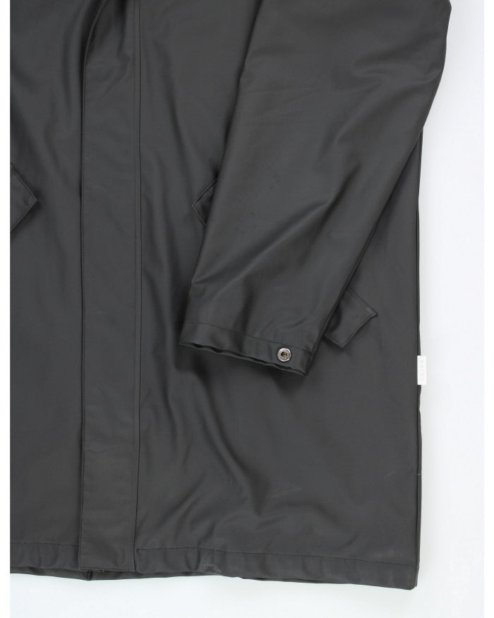 Vintage RAINS Thermal Lined Waterproof Hooded Jacket - L