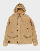 Vintage 2000's Ralph Lauren Motorcycle Hooded Zip Up Jacket - XL