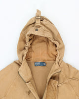 Vintage 2000's Ralph Lauren Motorcycle Hooded Zip Up Jacket - XL