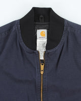 Carhartt Blue Zip-up Vest - L