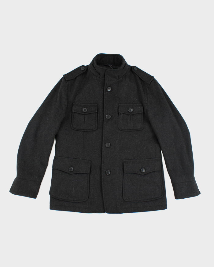 Vintage Hugo Boss Heavyweight Multi Pockets Button Up Jacket - M
