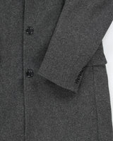 Vintage J.crew Wool Blend Grey Coat - M