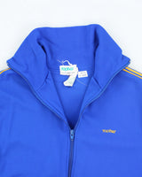 Vintage 90's Topher Striped Sleeve Track Jacket - L