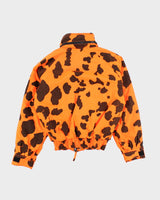 Vintage 90's Field and Stream Heavyweight Patterned Bomber Jacket - S