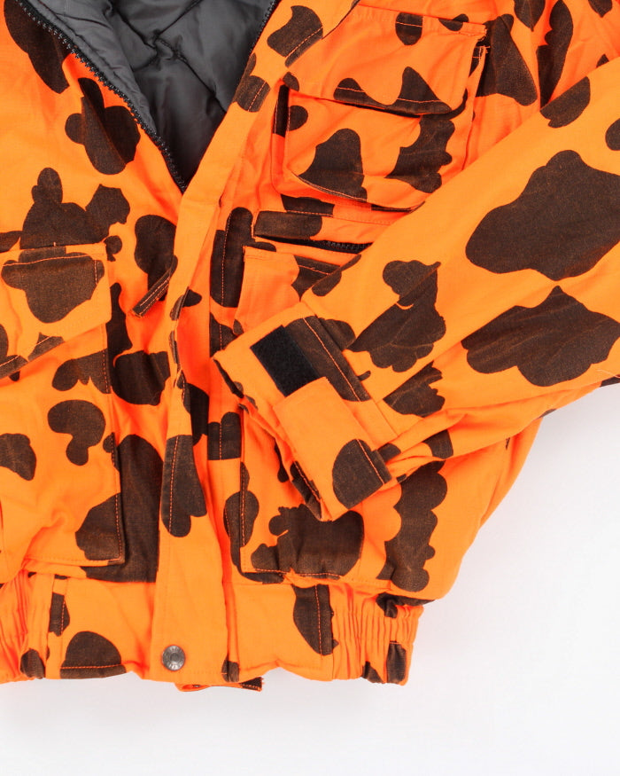 Vintage 90's Field and Stream Heavyweight Patterned Bomber Jacket - S
