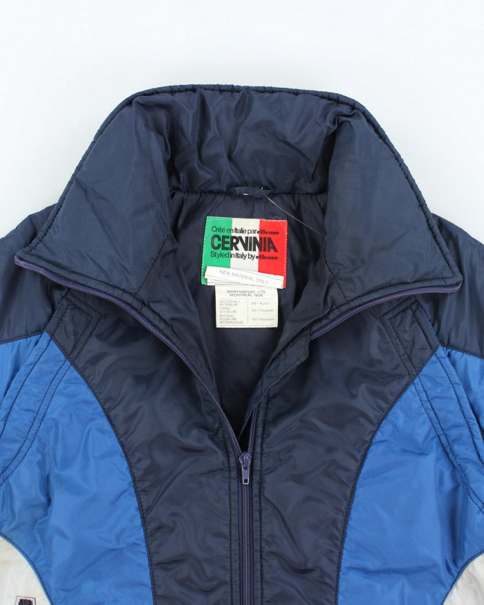 Vintage 80's Insulated Panelled Insulated Jacket - M