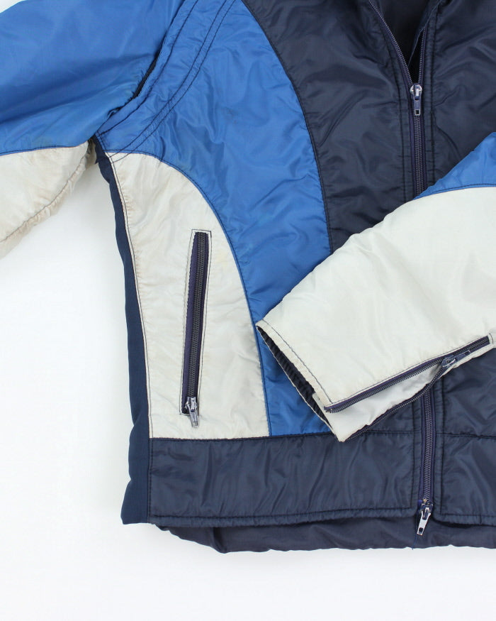 Vintage 80's Insulated Panelled Insulated Jacket - M