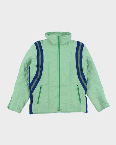 Vintage 80's Lined Panelled Insulated Jacket - S