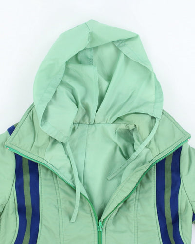 Vintage 80's Lined Panelled Insulated Jacket - S