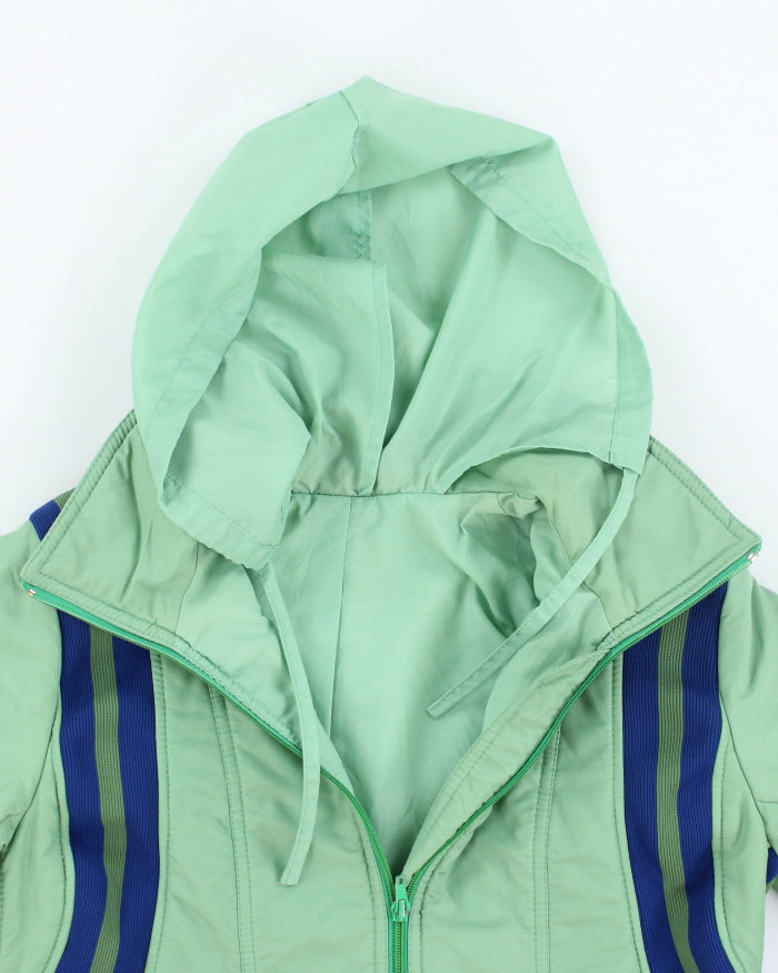 Vintage 80's Lined Panelled Insulated Jacket - S