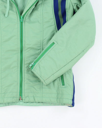 Vintage 80's Lined Panelled Insulated Jacket - S