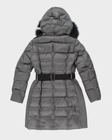 Vintage 2000's Women's Burberry Insulated Hooded Puffer Parka Jacket - S